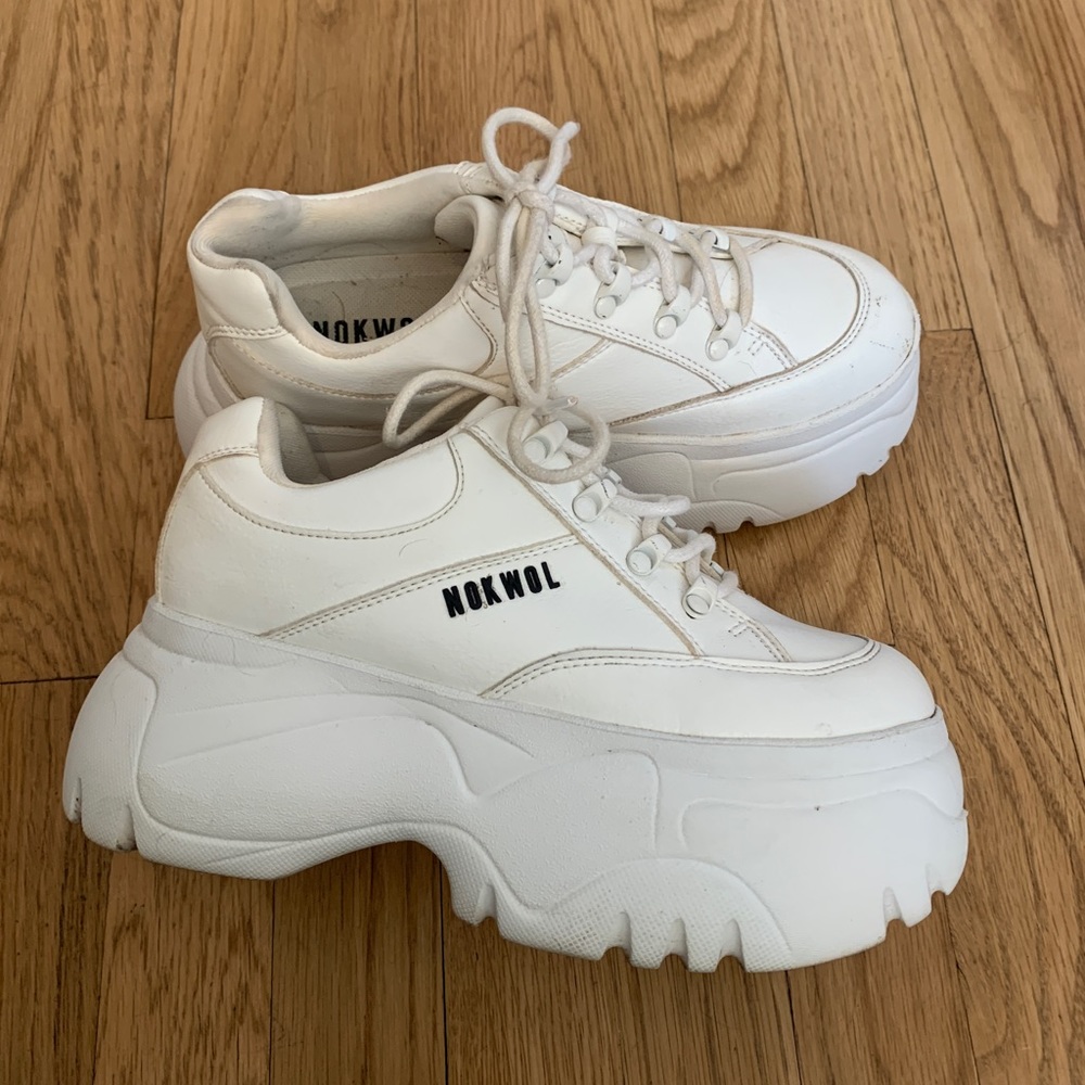 NokWol chunky platform sneakers